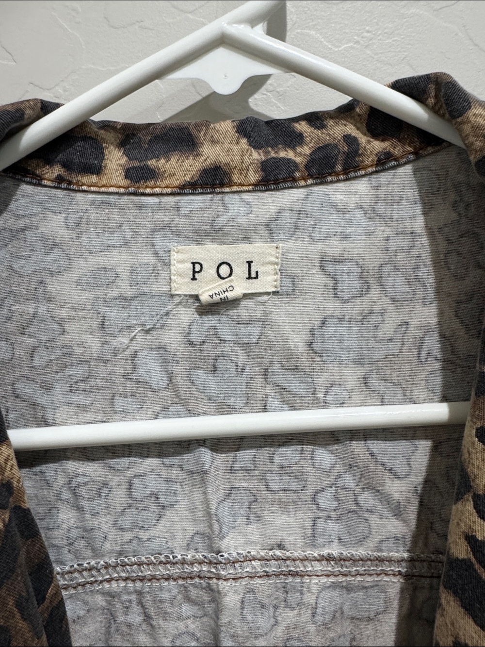 POL Leopard-Print Utility Jacket - Picture 3 of 7